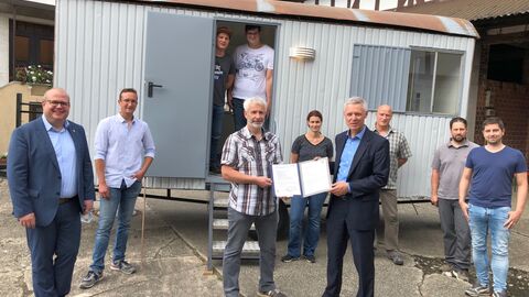 Kultusstaatssekretär Lösel zeichnet Schwabenrod als Starkes Dorf aus Kultusstaatssekretär Lösel zeichnet Schwabenrod als Starkes Dorf aus