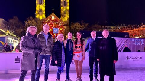 Eröffnung des Kindersternschnuppenmarktes in Wiesbaden