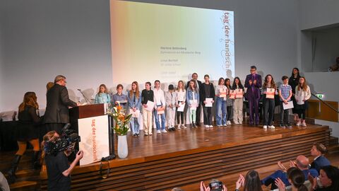 Eindrücke von der Preisverleihung Tag der Handschrift Eindrücke von der Preisverleihung Tag der Handschrift