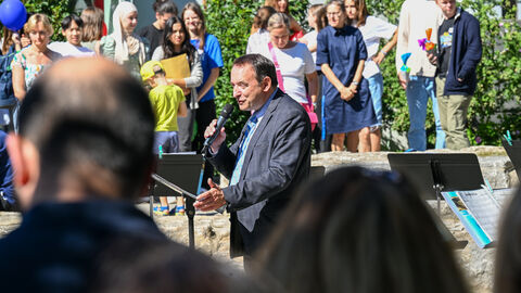 Einschulungsfeier im Gymnasium am Mosbacher Berg