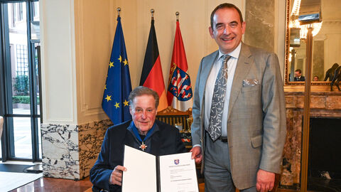 Dr. Michael von Rüden und Kultusminister Prof. Dr. R. Alexander Lorz 