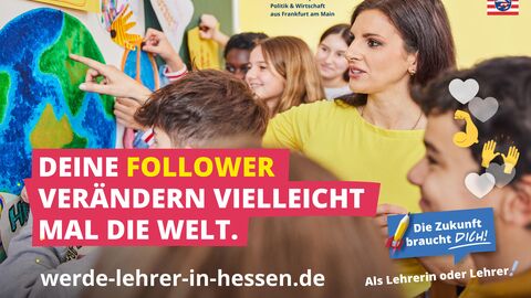 Evelyns Plakat der Lehrerkampagne Evelyns Plakat der Lehrerkampagne