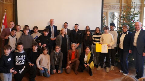2. Platz: Klasse 7G der Carl-Bantzer-Schule Ziegenhain
