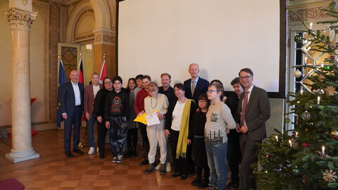 2. Platz: Klasse H4 der Hammerwaldschule Nidda