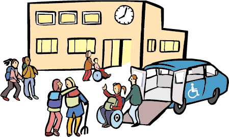 eine Schule für Kinder mit Einschränkungen